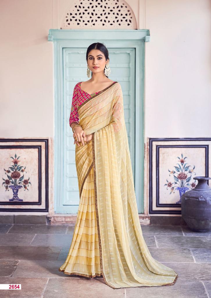 Kashvi Maanvi Regular Wear Printed Georgette Latest Designer Saree Collection 